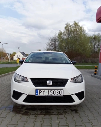 Seat Ibiza cena 34900 przebieg: 97200, rok produkcji 2018 z Poznań małe 46